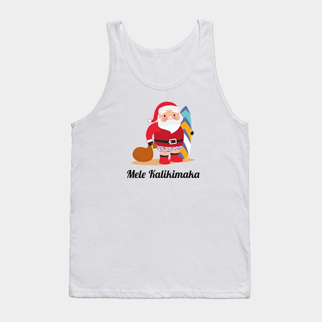 Mele Kalikimaka Tank Top by VectorPlanet